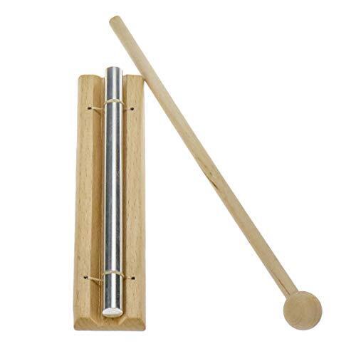 Bitray Meditation Chime, Solo Percussion Instrument With Mallet For Prayer, Yoga